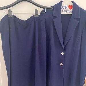 St John jacket and long skirt. Size 14.